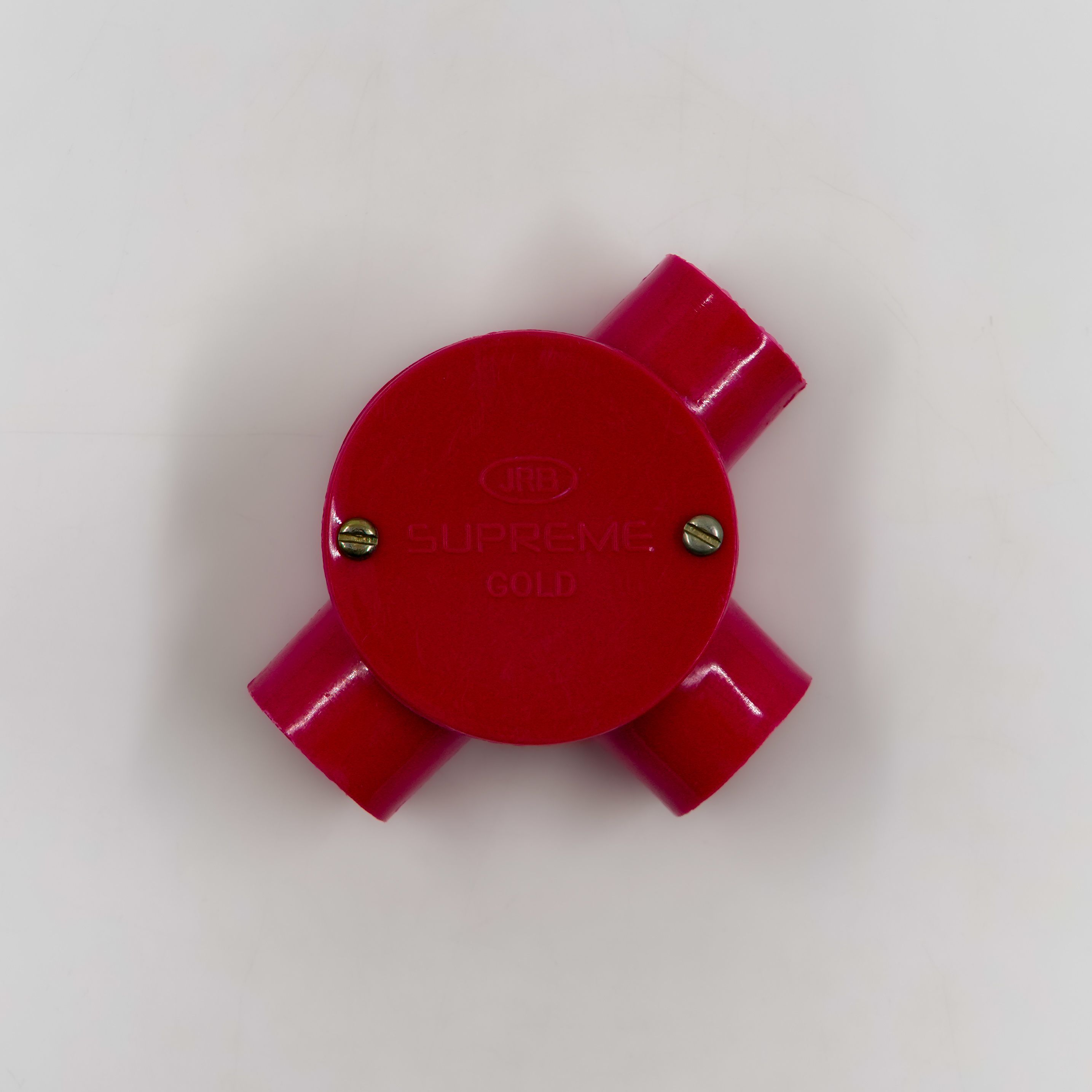 JRB Suppreme - 25Mm Conduit Junction Box 3 Way (Red)